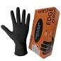 Preview: 50 x Nitrilhandschuhe EDGE GRIP schwarz